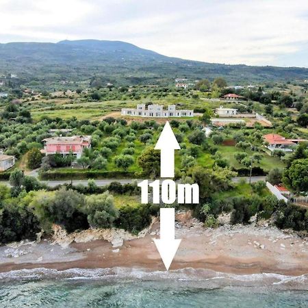 Stone Bay Houses In Messinia Kalamaki Beach Area 크라니 외부 사진