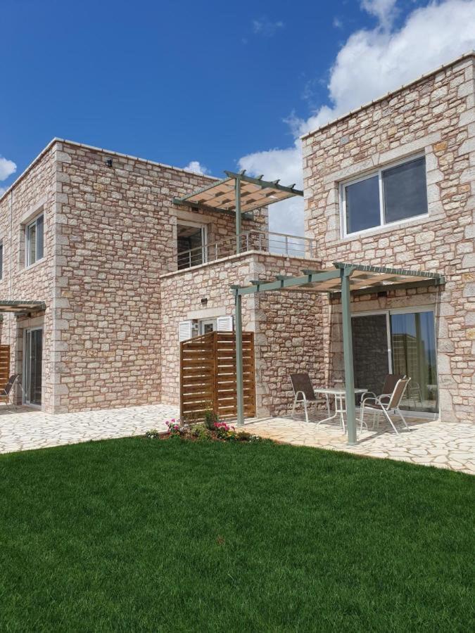 Stone Bay Houses In Messinia Kalamaki Beach Area 크라니 외부 사진