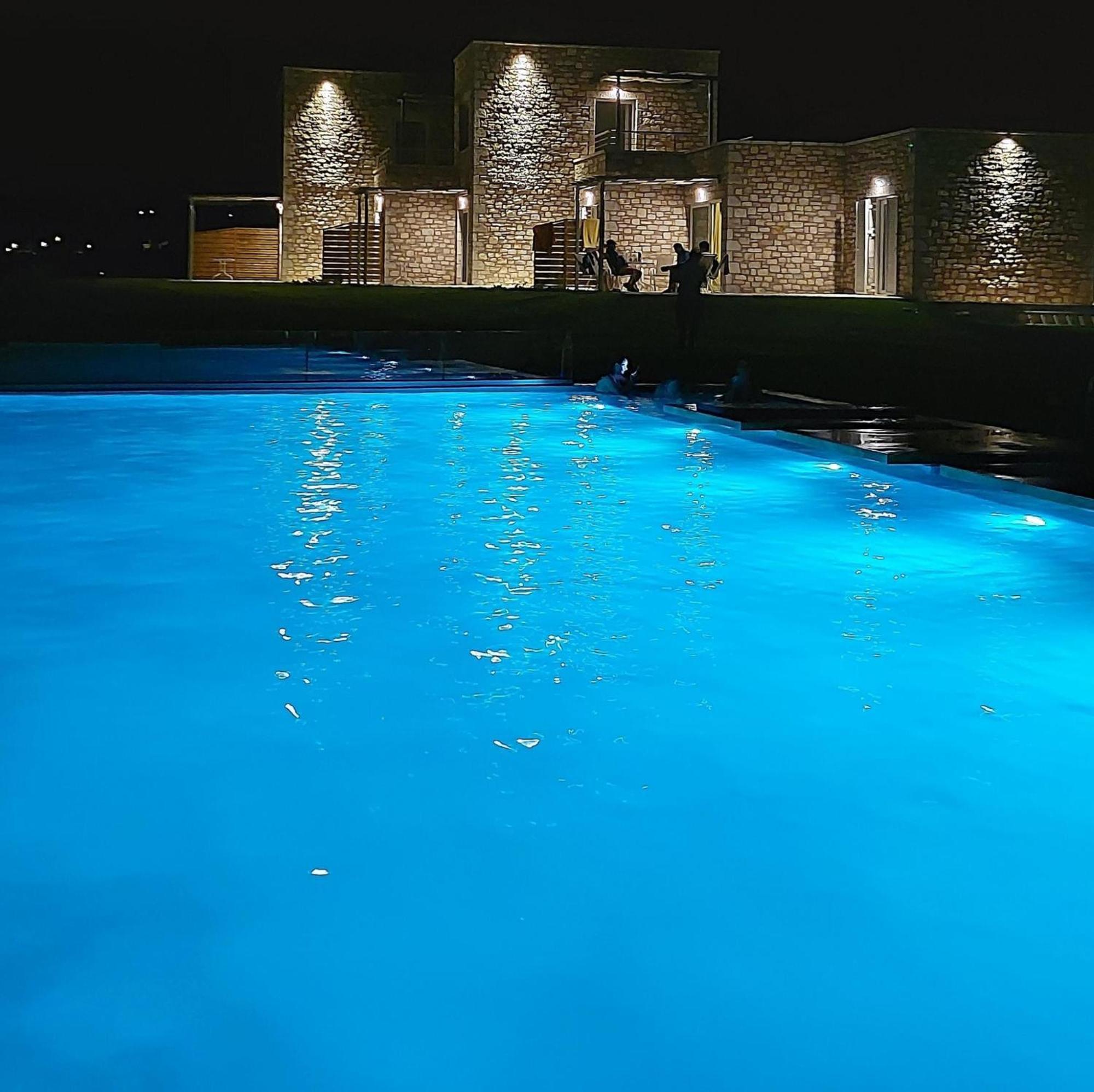 Stone Bay Houses In Messinia Kalamaki Beach Area 크라니 외부 사진